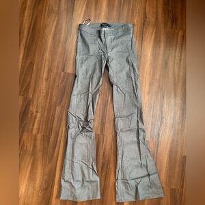 Motel Rocks Silver Flare Pants